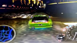 Встал на дыбы в Need for speed Undegraund 2