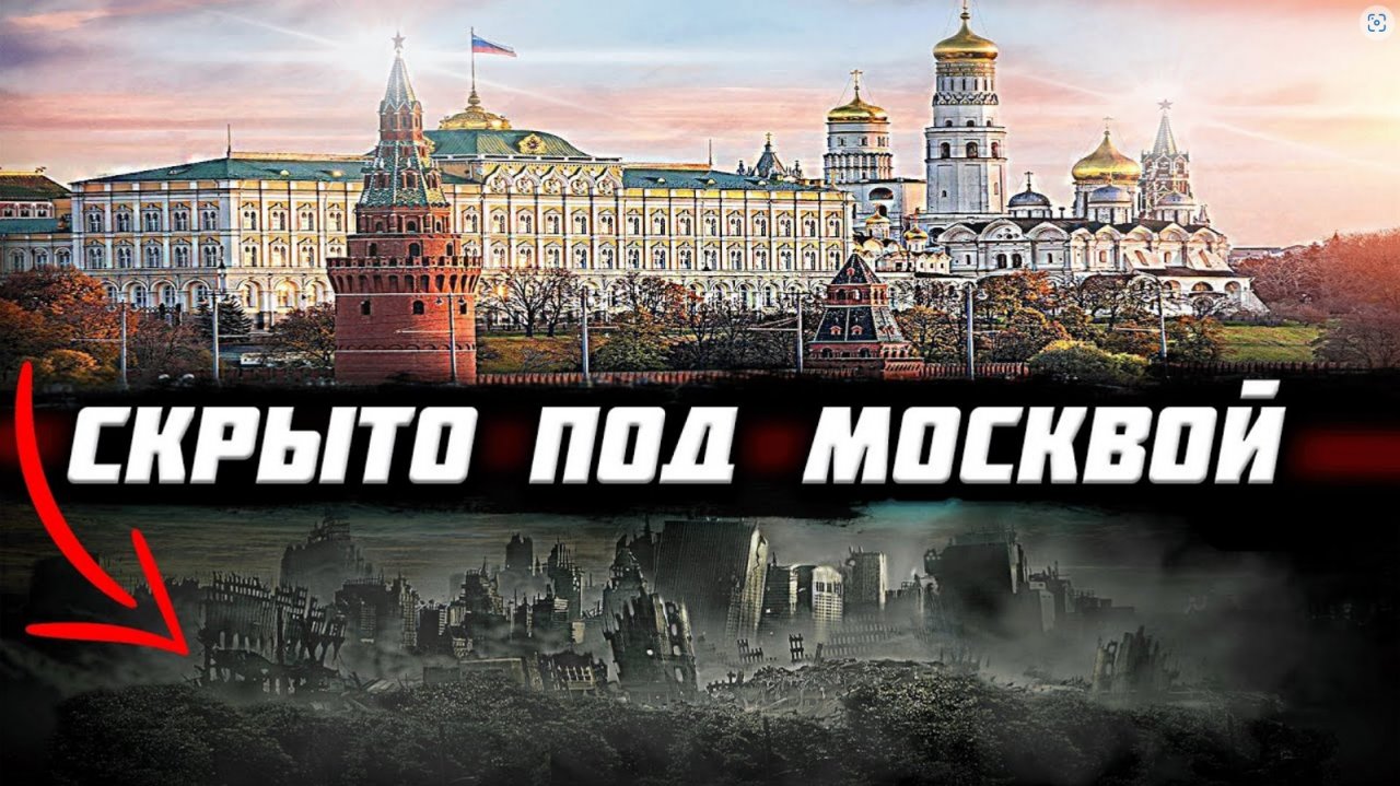 подземный город по москвой