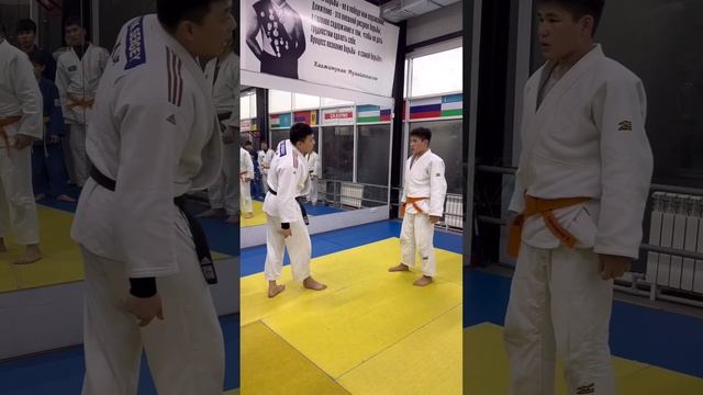 Judo Osoto-Gari - задний отхват (подножка). Школа по дзюдо ORTUS.KZ, тренер Пак Сергей Александрови