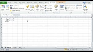How to Delete a Checkbox in Excel : Basics of Microsoft Excel