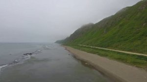 Природа Сахалина с квадрокоптера. По дороге от Невельска до Шебунино.