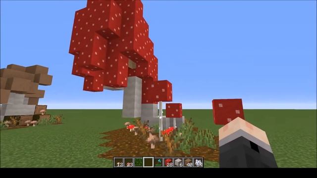 How to Obtain & Build Custom Mushrooms - Mushroom Blocks the MOST Under Rated Block - Minecraft 1.1 смотреть онлайн
