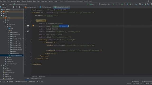 Android Project Tree: Java | Android Studio смотреть онлайн