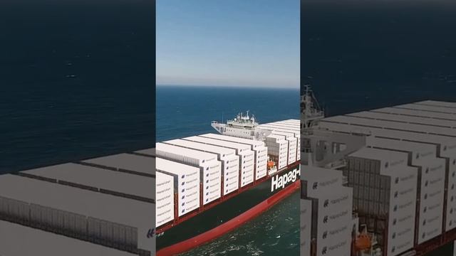 VALPARAISO EXPRESS Operators - Hapag-Lloyd??3D view Container Ship ? смотреть онлайн