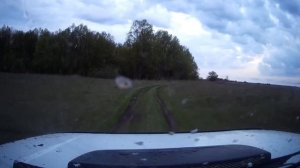 Лёгкое бездорожье на ниве, первый выезд на рыбалку .