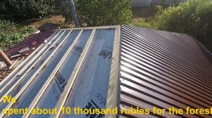 Как бюджетно перекрыть крышу-How to cover the roof on a budget