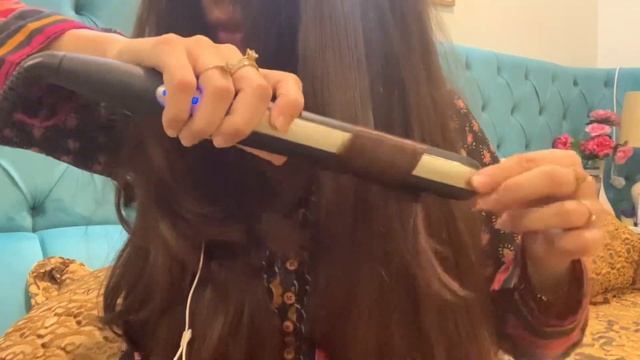 How to curl your hair with straightener | hairstyle | Remington straightener | best hairspray смотреть онлайн