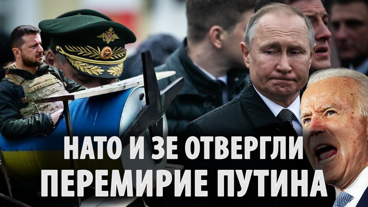 НАТО отвергло перемирие Путина