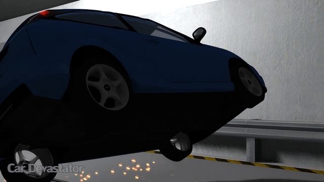Varied Crash Tests #9 - Ford Focus SVT | BeamNG Drive смотреть онлайн