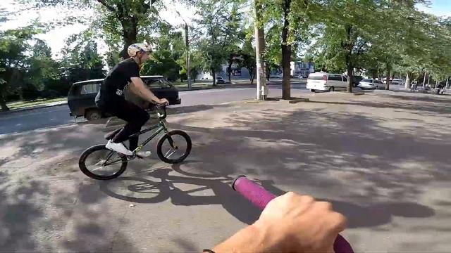 GoPro/ОБНОВИЛ СВОЙ BMX/ПЕРВОЕ ВПЕЧАТЛЕНИЕ ОТ РАМЫ BSD ALVX 2019 смотреть онлайн