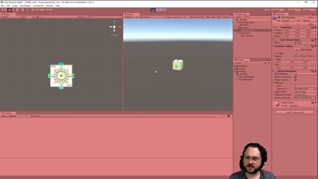 Unity Tutorial: Build-Your-Own-Spaceship in Project SpaceCube - Part 6