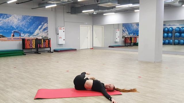 Поясничный отдел. Улучшаем подвижность и расслабляем. смотреть онлайн