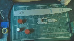 Сборка модели эсминца Современный от Trumpeter 1/350 часть 3