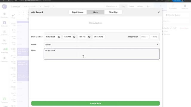 Календарь и управление приемами пациентов. Программа для стоматологии Денталтап — Джем.