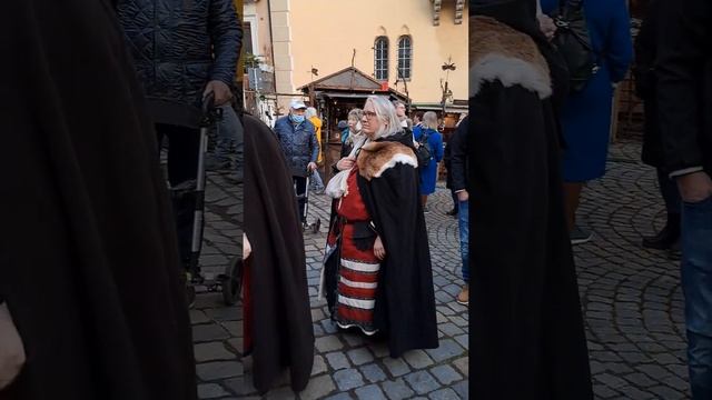 Средневековая ярмарка в Германии смотреть онлайн