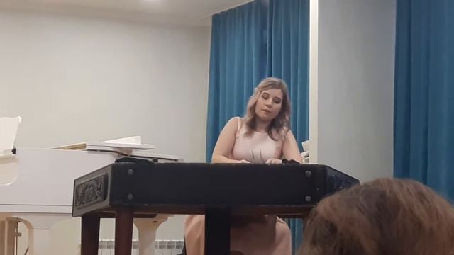 Ивонина Вероника, цимбалы, В.Дмитренко Сюита "Споконвічні пейзажі" для цимбал  соло