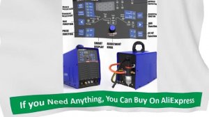 Plasmargon Super225 Aluminum TIG Welding Machine ac/dc Pulse 5 in 1 inverter Welding Machine