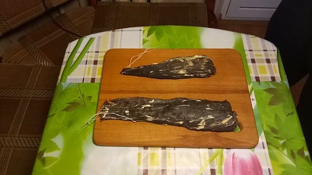 Вялим говяжью вырезку. Рецепт. Вяленое мясо в домашних условиях