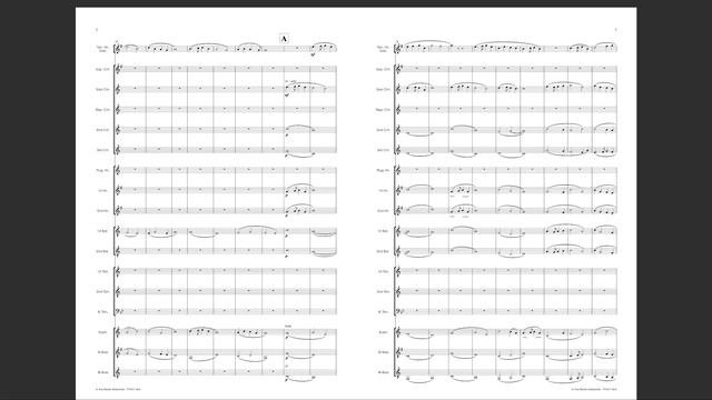 In the Bleak Midwinter - Horn Solo arr. Rodney Newton | Prima Vista Musikk brass band score video смотреть онлайн