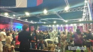 Реакция зрителей на гол Фернандеса в ворота сборной Хорватии