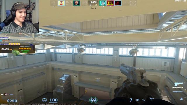 Новый баг в КС2 на Nuke смотреть онлайн