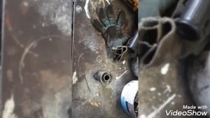 разборка и сборка привода стартера и генератора хонда сбр 1000ф