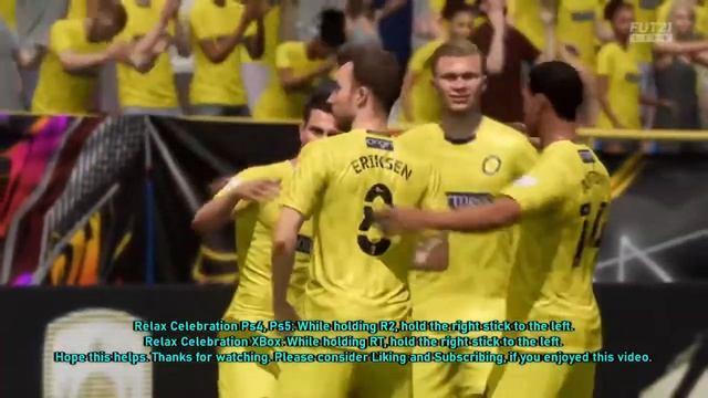 Fifa 21 New Relax Celebration Tutorial Instructions How To Ps4 Ps5 Xbox смотреть онлайн