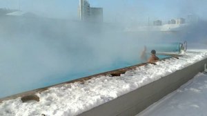 Ижевские термы. Зима