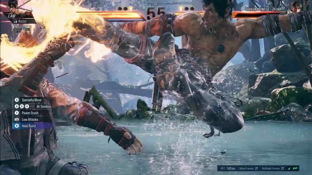 Tekken 8 CNT Law Vs Jin Rtx 2070 super | steam gameplay смотреть онлайн