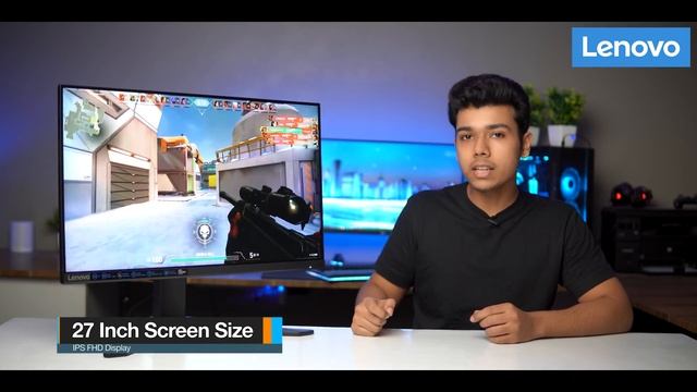 Awesome Gaming Monitor ? | Lenovo G27-20 IPS Gaming Monitor Showcase смотреть онлайн