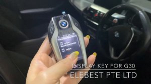 Original Display Key For BMW G30