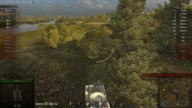 Мастер 3D-fan - T1, 1 уровень, США, ЛТ - T1 Cunningham - Малиновка смотреть онлайн