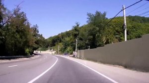 На Юг на машине Серпантин Сочи Лазаревское Джубга 2021