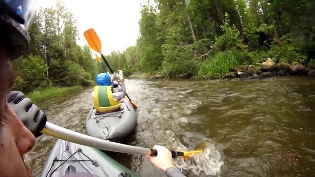 Карелия, Вама-Водла, 2013-07-21 #02 - Плес, мелководье, камни смотреть онлайн