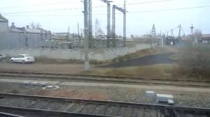 Прибытие на станцию Вихоревка.