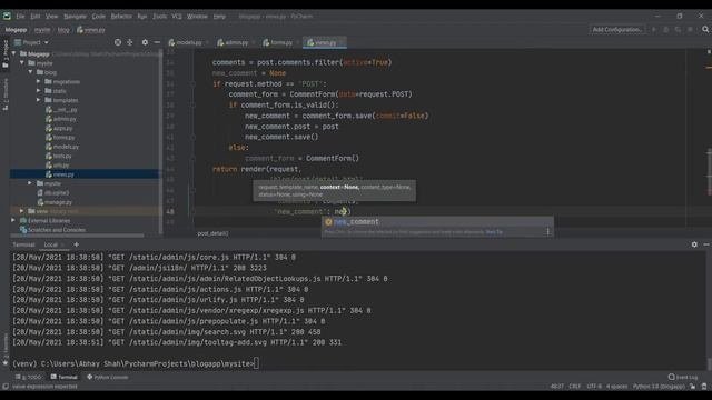 Build a Blog Application using Django: Part 5 - Adding the Comments Feature