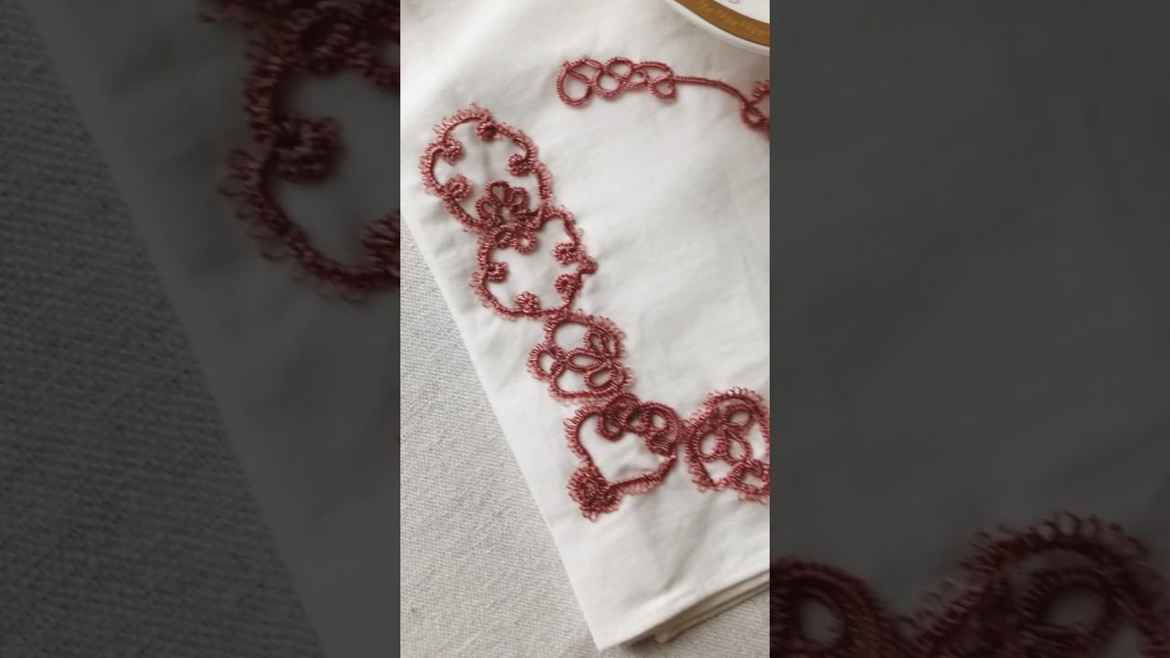 Творчество умиротворяет  Больше в телеграмм-канале https://t.me/verba_lace #фриволите #кружево смотреть онлайн