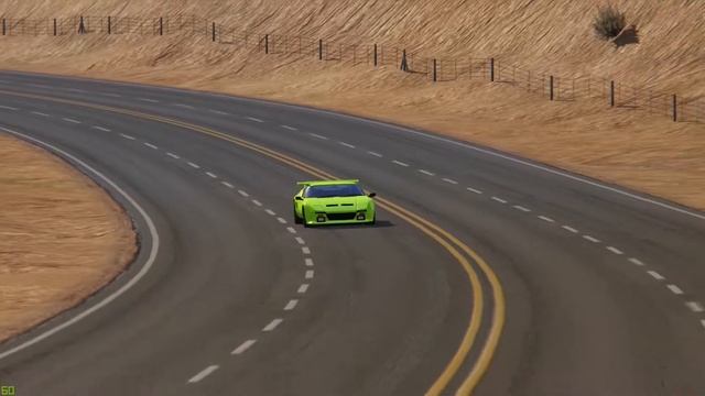 Wat ne Farbe wat en Sound DeTomaso Pantera GT5-S Limettengrün Perleffekt смотреть онлайн