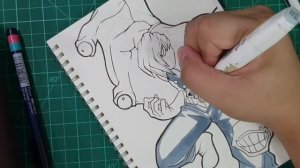 Drawing Anime Sketchbook Series: Mezo Shoji from Boku no Hero Academia