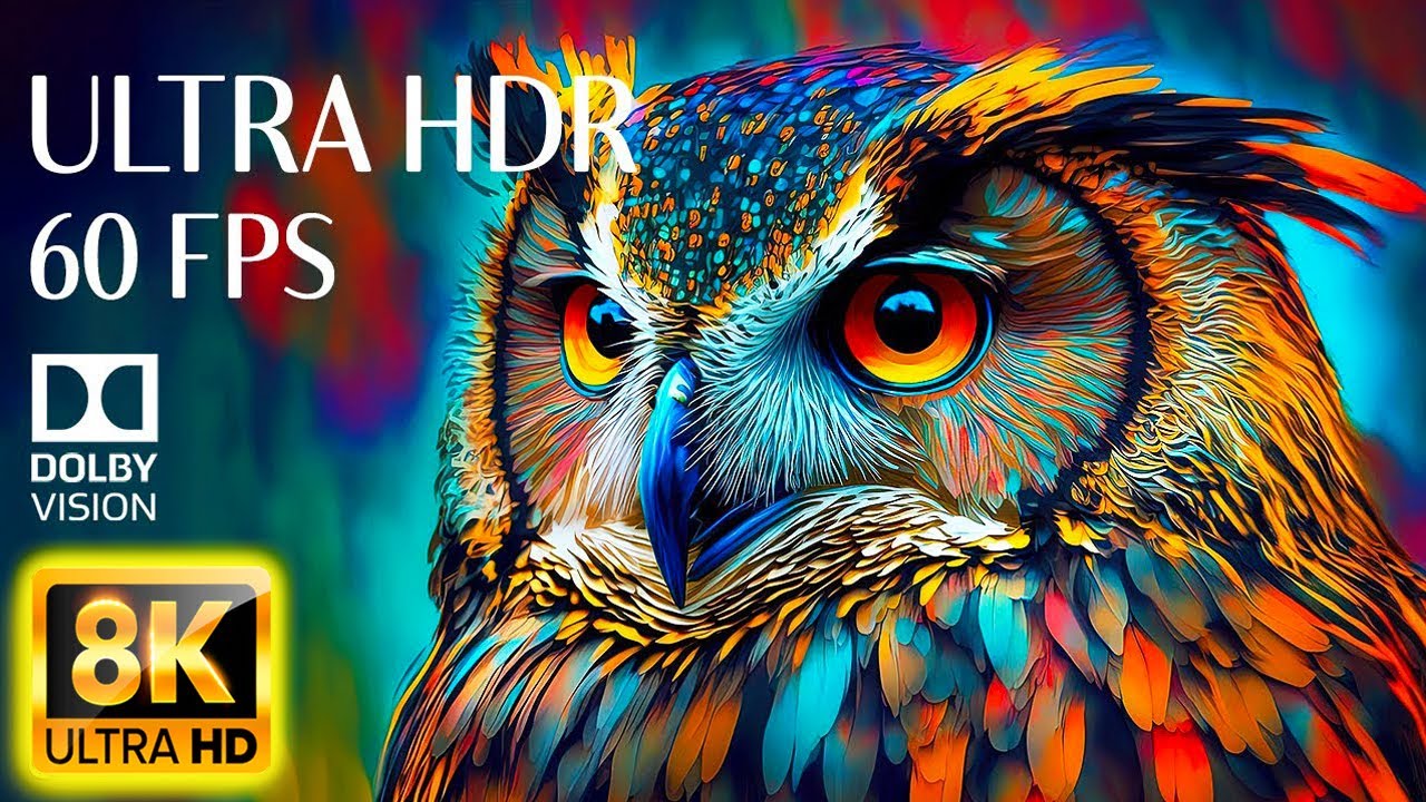 8K HDR 60FPS Dolby Vision — МИР ЖИВОТНЫХ