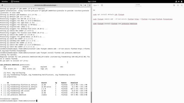 How to install WebStorm on Debian 12 смотреть онлайн