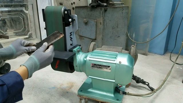 Hitachi BGH-100 | DIY Belt Grinder смотреть онлайн