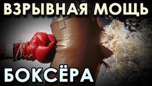 Взрывная МОЩЬ боксёра.