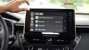 HDSD Kết Nối Apple CarPlay Không Dây Trên Corolla Cross 2023 | TOYOTA TÂY NINH