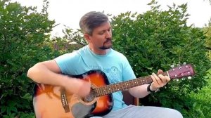 Песни под гитару! "Заметался пожар голубой". Простые аккорды популярной песни.