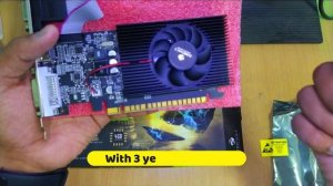 Nvidia Geforce GT730 Zebronics Unboxing with Supported Games list 4 GB DDR3 Review Price & all