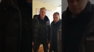 Российские актеры Сергей Писаренко и Евгений Никишин, которые сейчас находятся в Украине.