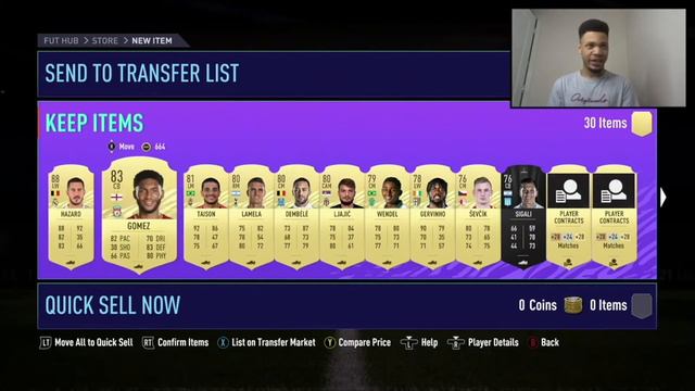 MY ELITE 1 SQUAD BATTLE REWARDS! FIFA 21 ULTIMATE TEAM смотреть онлайн