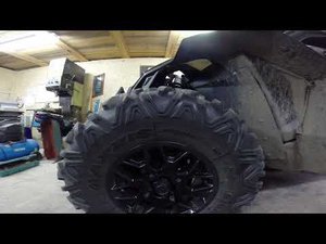 Замер высоты резины Maxxis Bighorn 2.0 в 30 размере