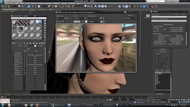 Daz3D Genesis1 Export To 3DS Max (Vray)